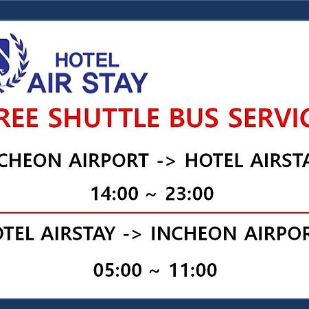 Incheon Airporthotel Airstay Exteriör bild