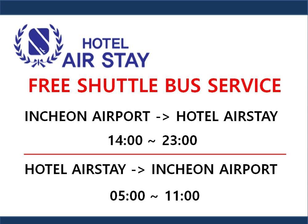 Incheon Airporthotel Airstay Exteriör bild